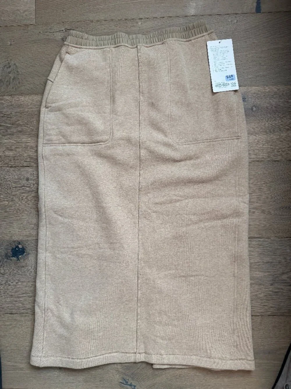 NWT Lululemon Loungeful High Rise Midi Skirt Size M - Picture 3 of 7